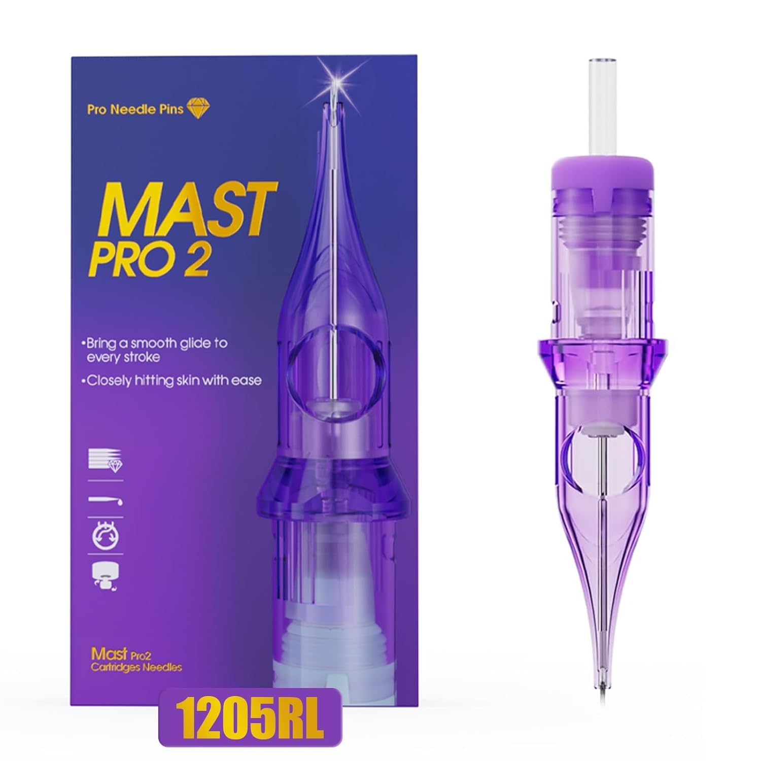 Mast Pro2 cartouches ronde 1205RL pour tracé précis et fluide.
