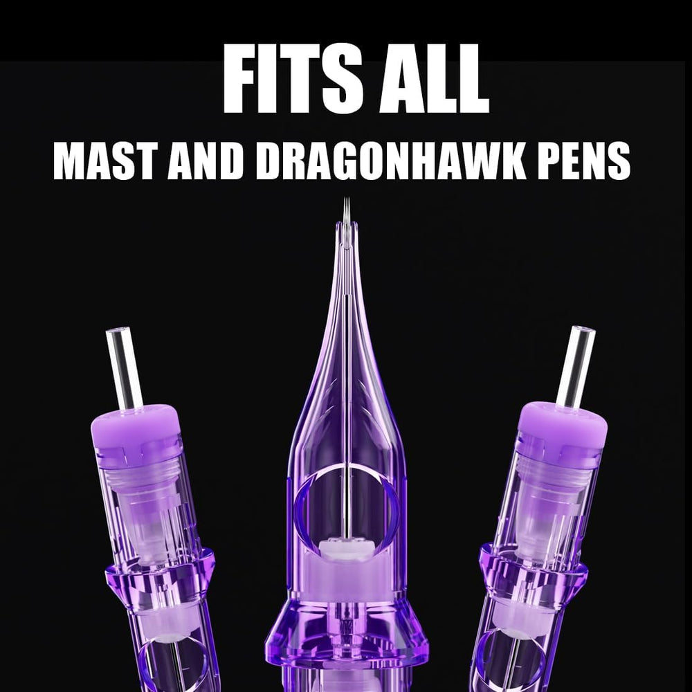 Cartouches Mast Pro2 conçues pour liners ronds, shaders et mags.