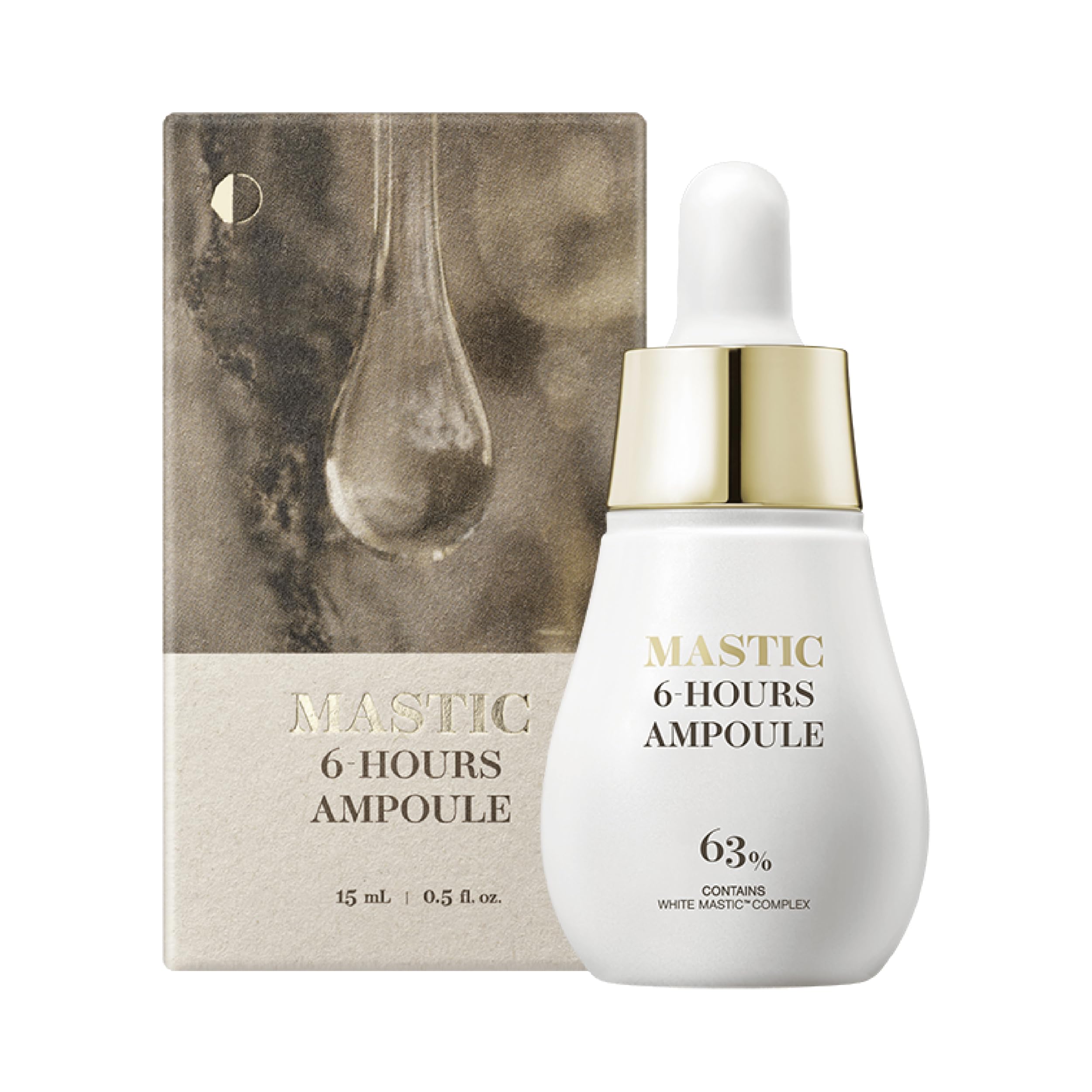 Mastina Mastic Ampoule – bouteille dropper pour une application précise et rapide.