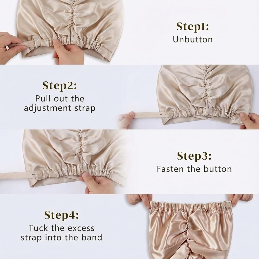 MATASSE Silk your life bonnet-usage-multiples protège la coiffure lors des soins et du yoga.
