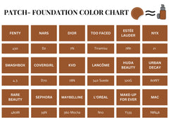 MATCHED packaging in MONTEGO shade for quick color reference.
