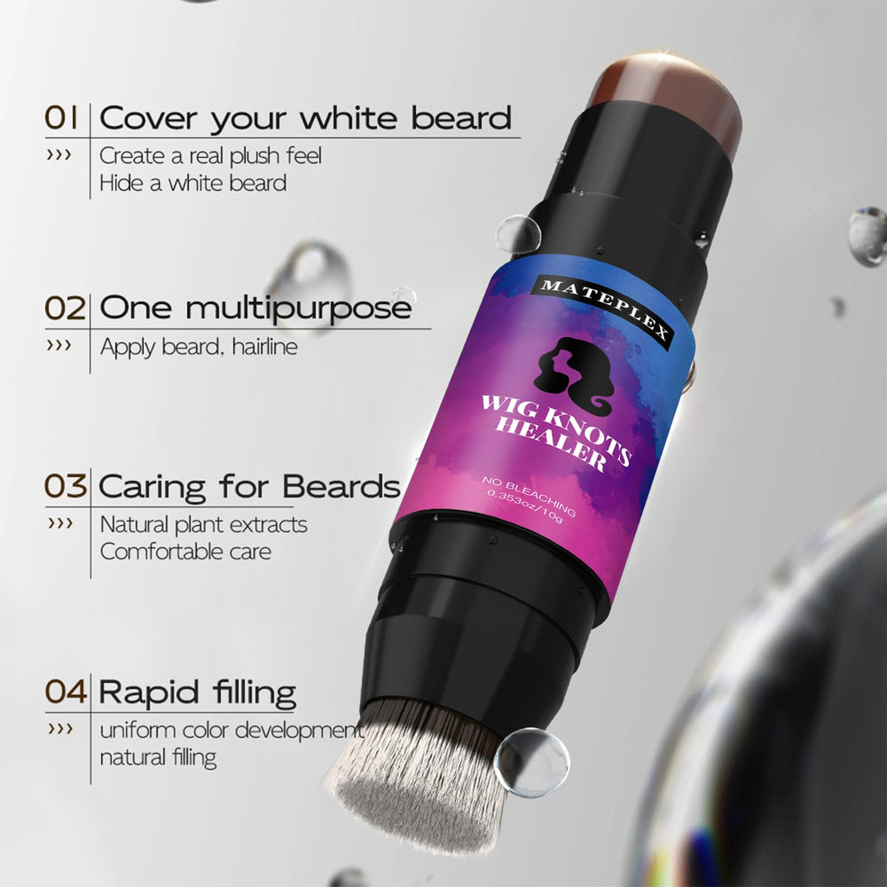 Mateplex conceleur-nettoyage simple avec spray nettoyant pour perruque.