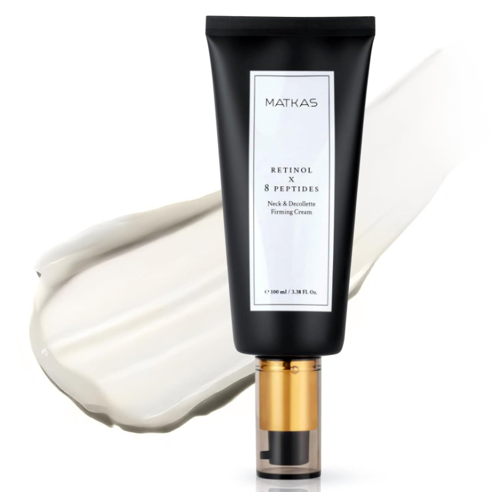 MATKAS Crème Cou Retinol Flacon — fermeté et élasticité du cou.