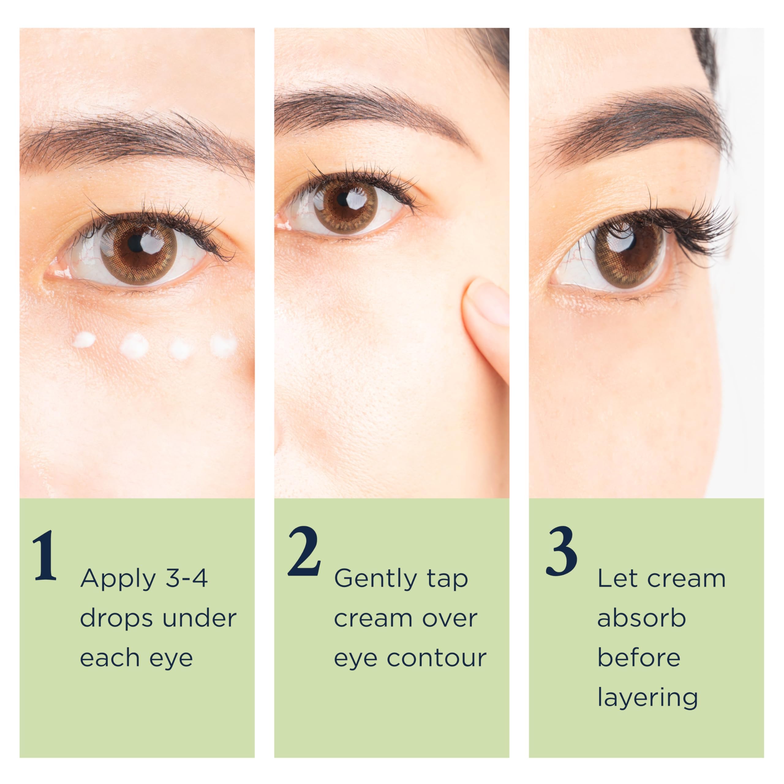 MATKAS crème yeux peptides Tripeptide-1 et Tetrapeptide-7 – soutien de la fermeté.