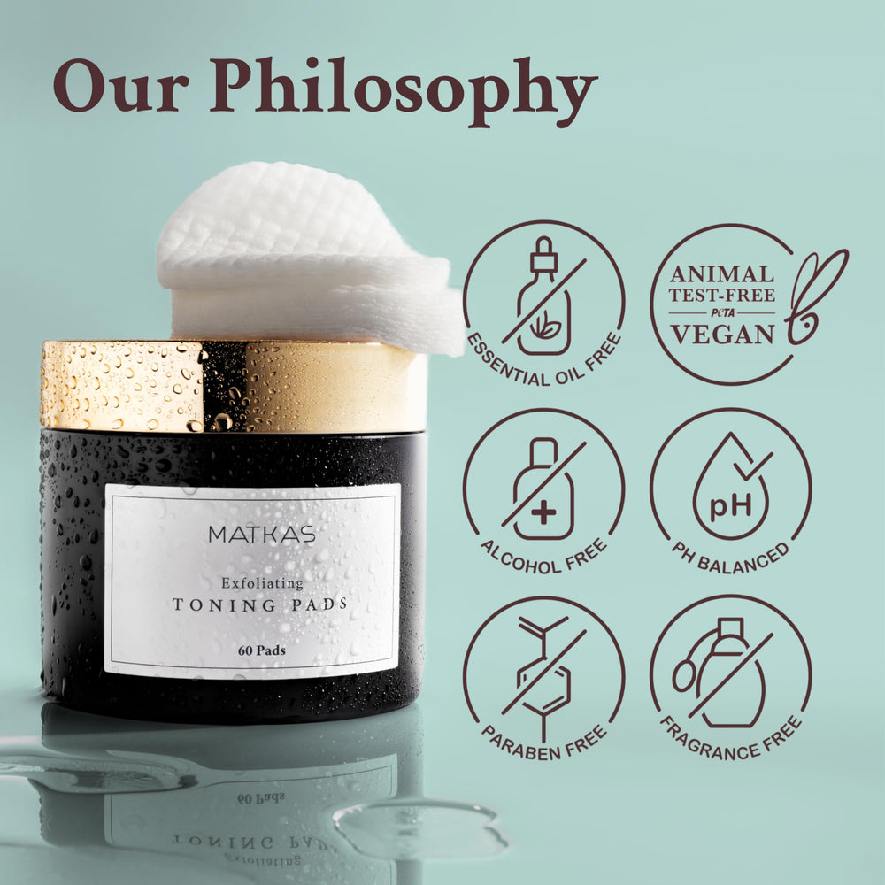 MATKAS pads hydratent en douceur et renforcent la barrière cutanée.