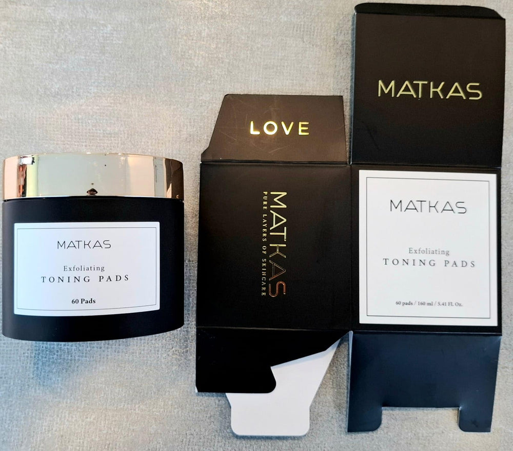 MATKAS pads sans rinçage : routine rapide et efficace.