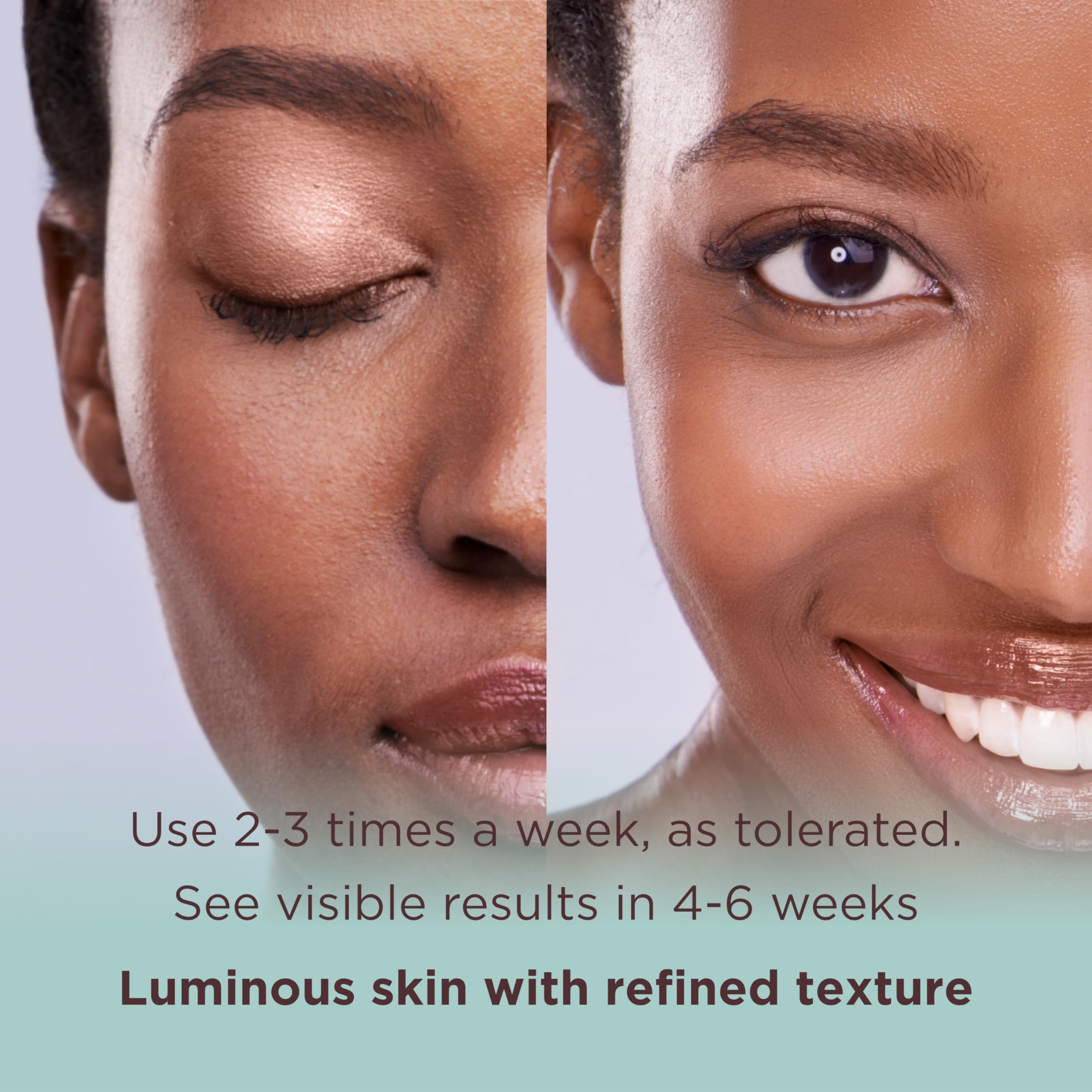 MATKAS pads réduisent les pores : texture plus nette.