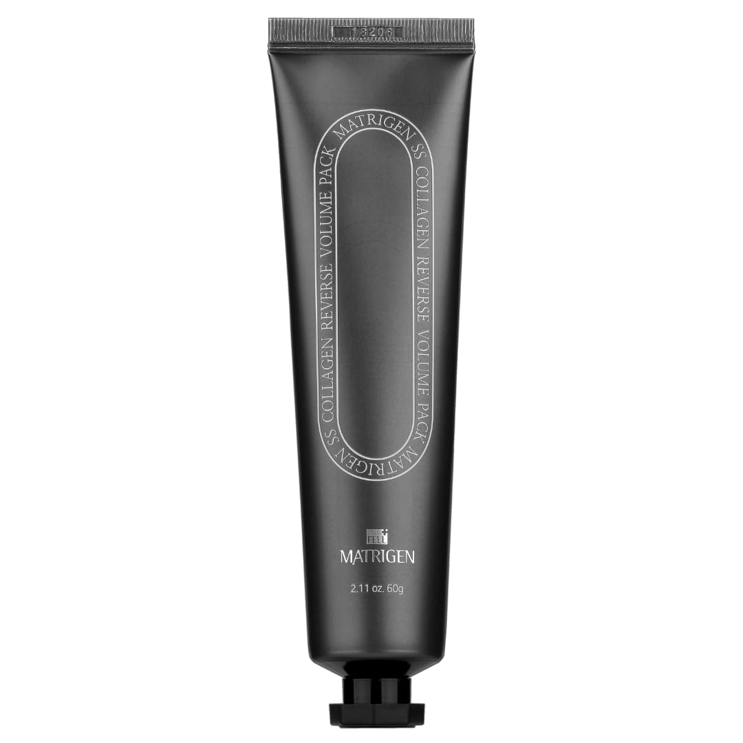MATRIFEELGEN Matrigen Reverse Volume – masque visuel collagène sur le visage, hydratation renforcée.