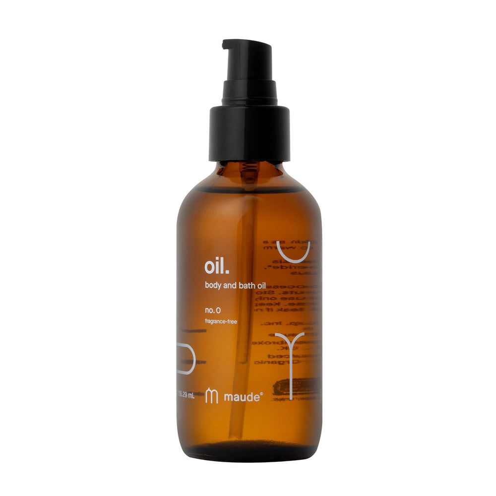 Maude Oil No. 0 – flacon 4oz élégant pour une hydratation durable