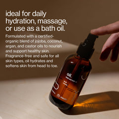 Maude Oil No. 0 – texture huile végétale prête à nourrir la peau