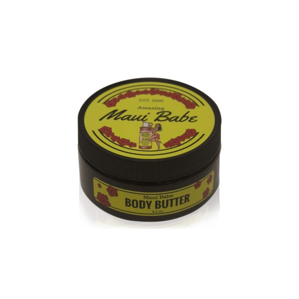 Maui Babe Beurre Corps 8oz – hydratation en profondeur pour peau normale à sèche.