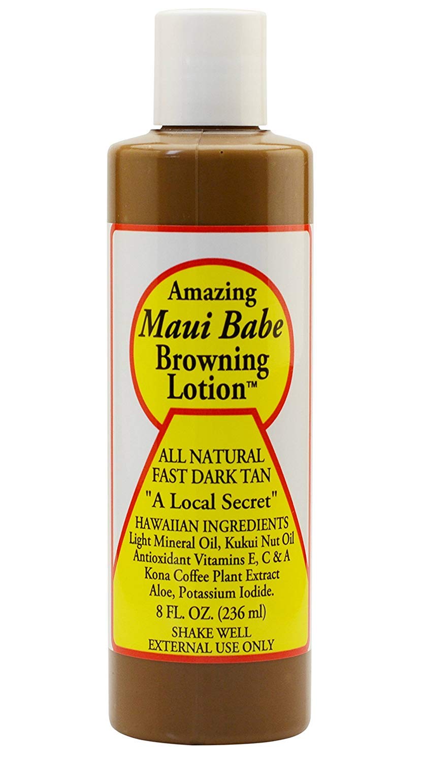 Lot Maui Babe Browning Lotion, pack de 4, pratique pour le bronzage en extérieur