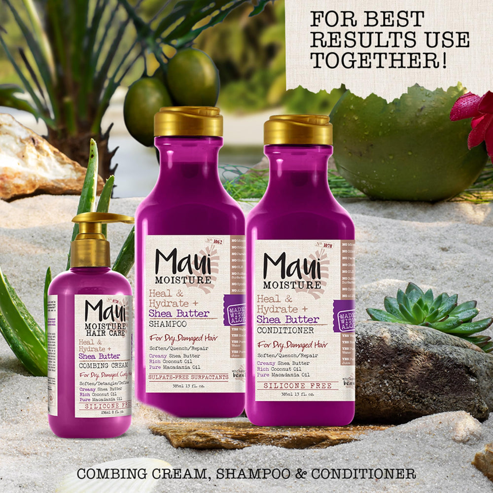 Maui Moisture, sans sulfates ni colorants, routine cheveux.