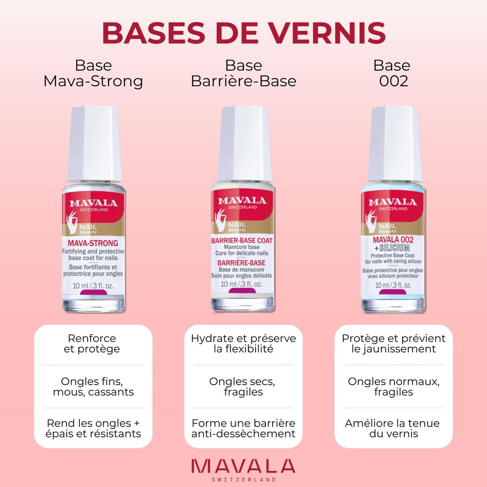 MAVALA Mava-Strong : vitamine E pour nourrir les ongles.