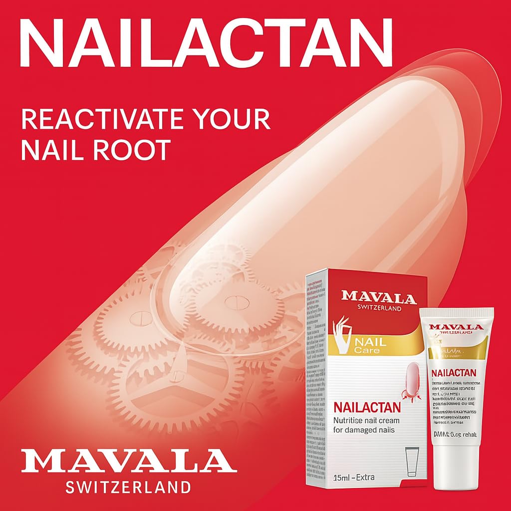 Mavala Nailactan prête à être appliqué avant le vernis.