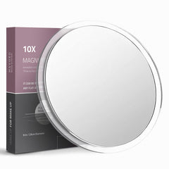 Mavoro miroir grossissant 9 pouces, vue claire pour le maquillage et les détails fins.