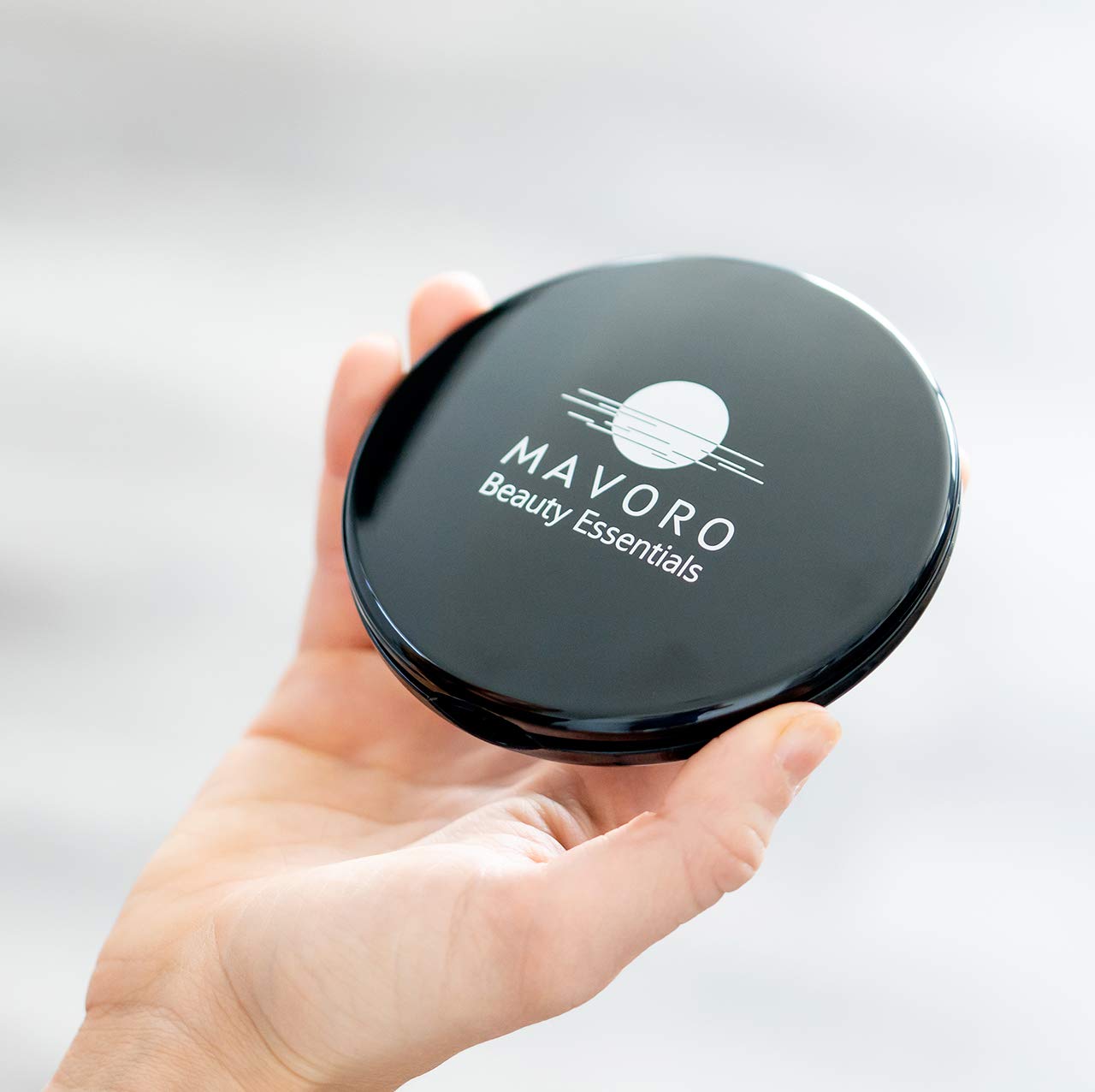 Mavoro miroir de poche pratique, usage quotidien nomade