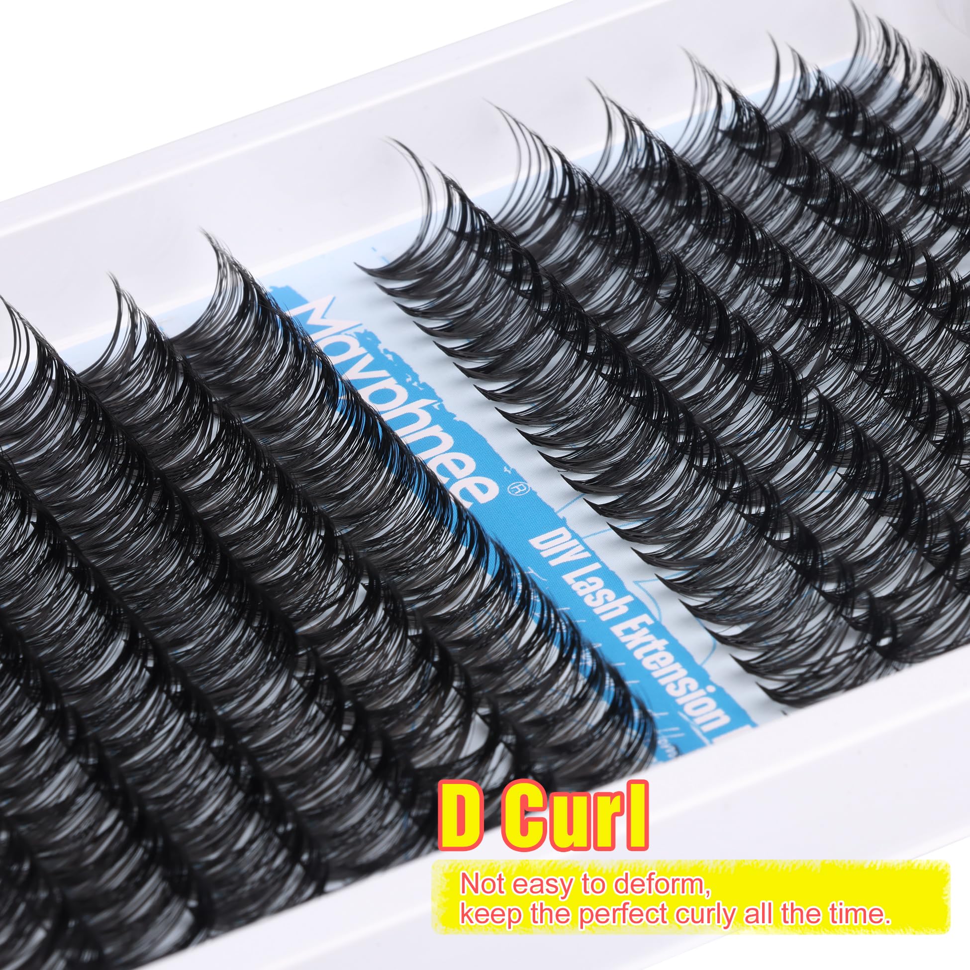 Amas de cils légers et doux Mavphnee, port confortable garanti.