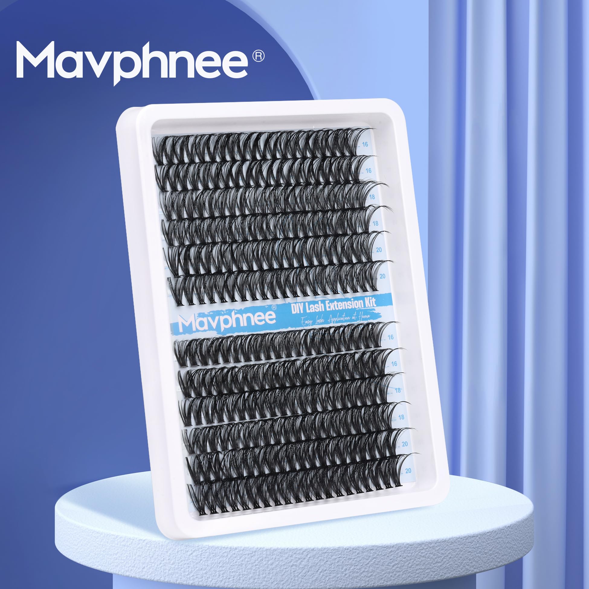 Rendu sous lumière: amas Mavphnee en scène et studio.
