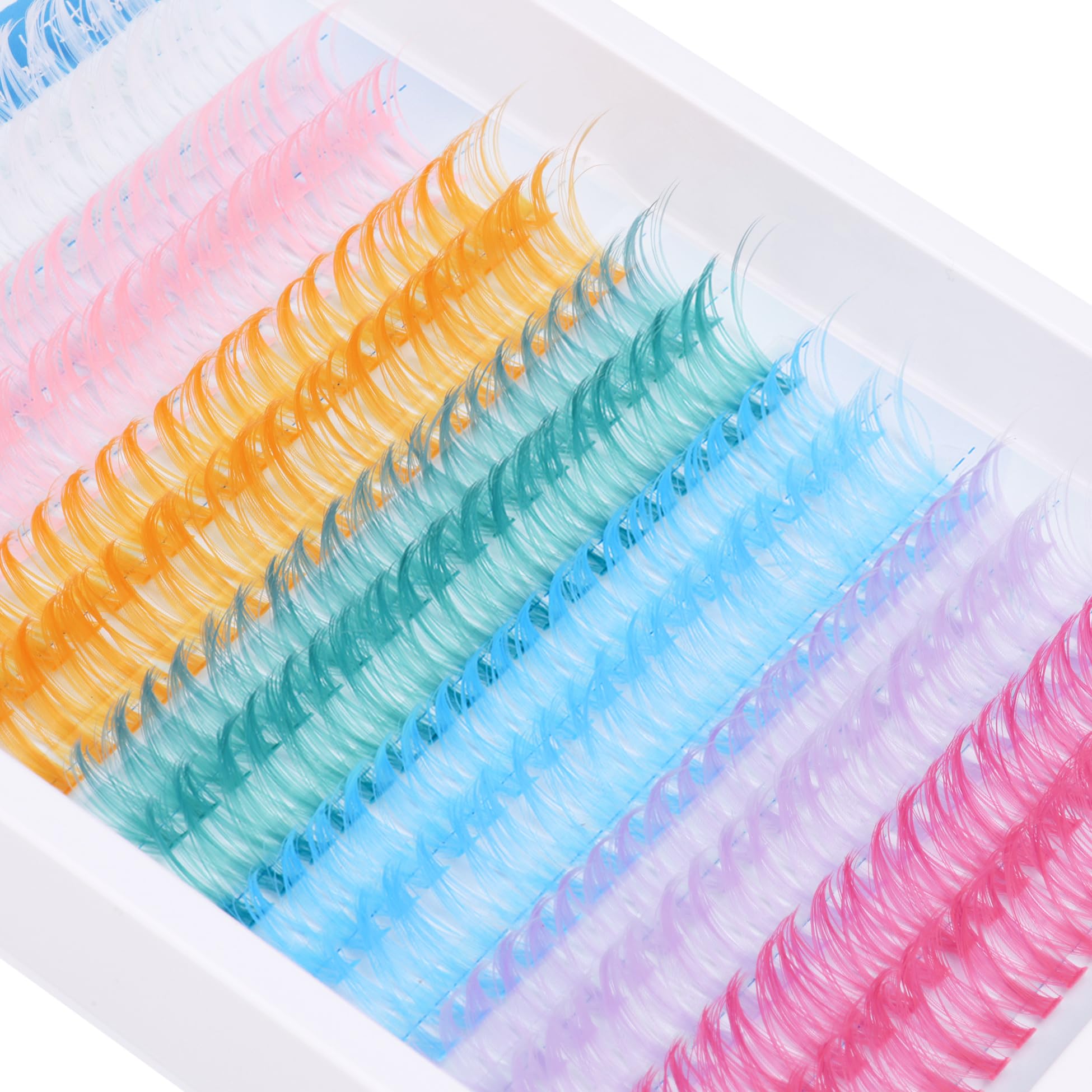 Palette audacieuse et vibrante de cils Mavphnee pour looks variés