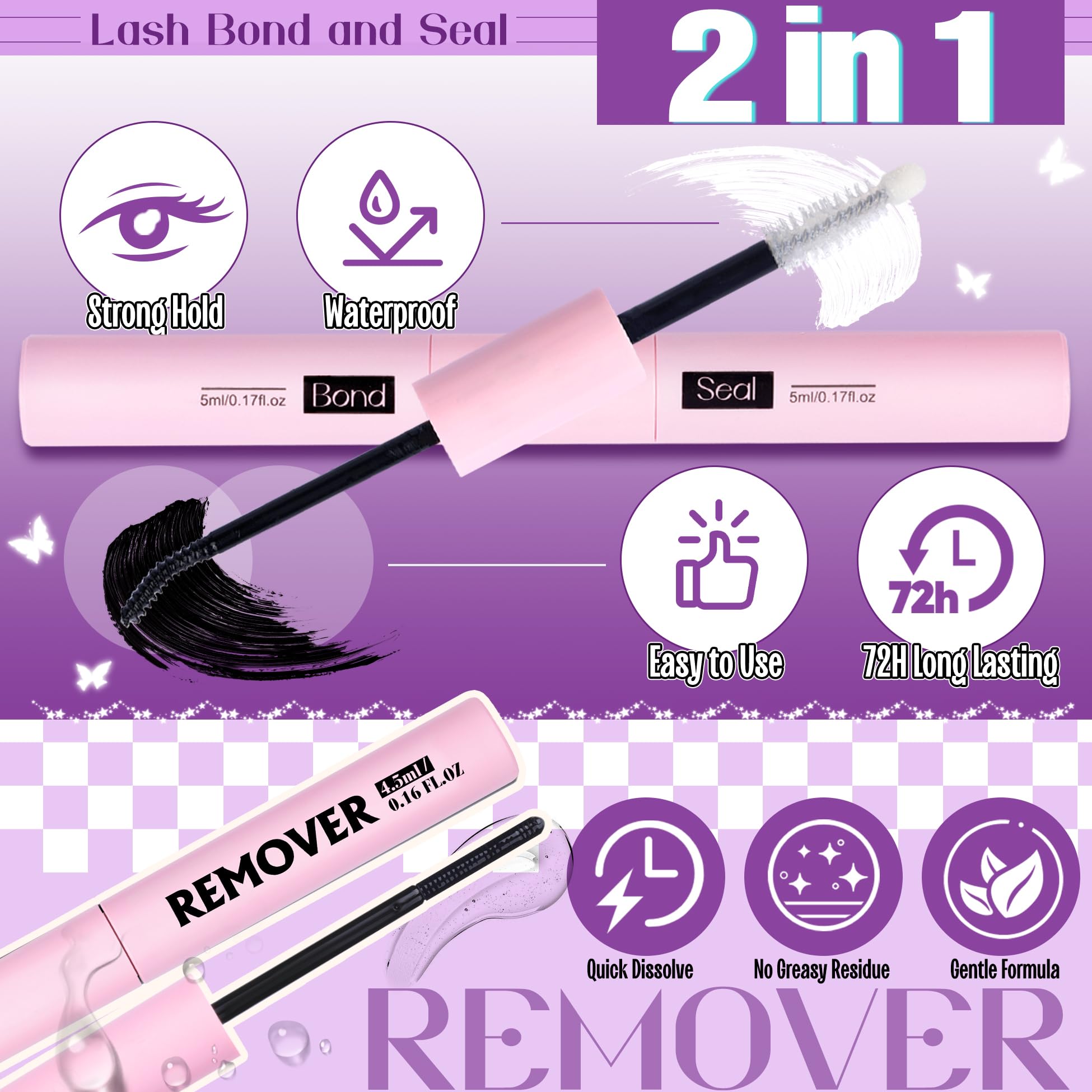 Mavphnee cils LC-Curl : courbure légère pour un effet lift discret.