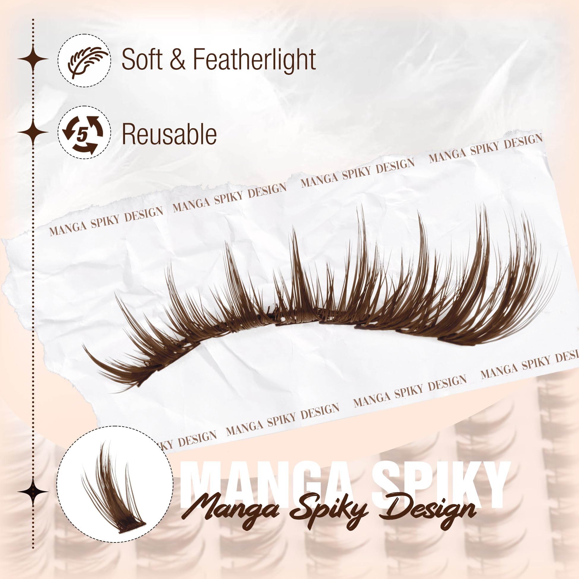 Mavphnee clusters-bruns-effet-doll-eye: regard doux et charmant jour et nuit