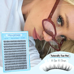 Mavphnee extensions cils en ensembles 192 pour créer divers looks.