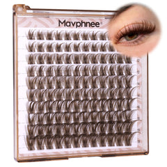 Mavphnee ensembles cils bruns style féerique, longueurs 10-18mm pour un rendu naturel