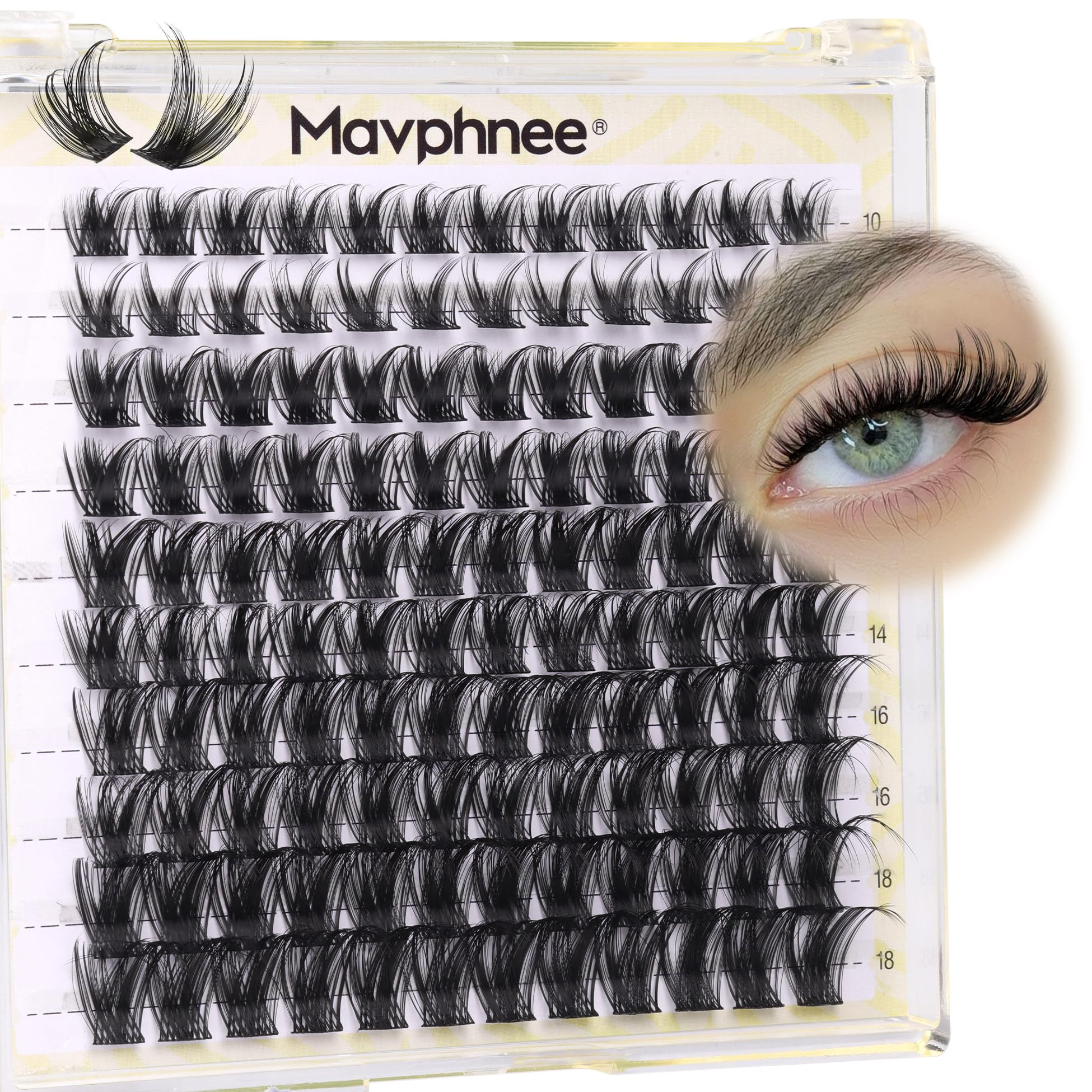Mavphnee cils – effet plume naturel pour le quotidien.
