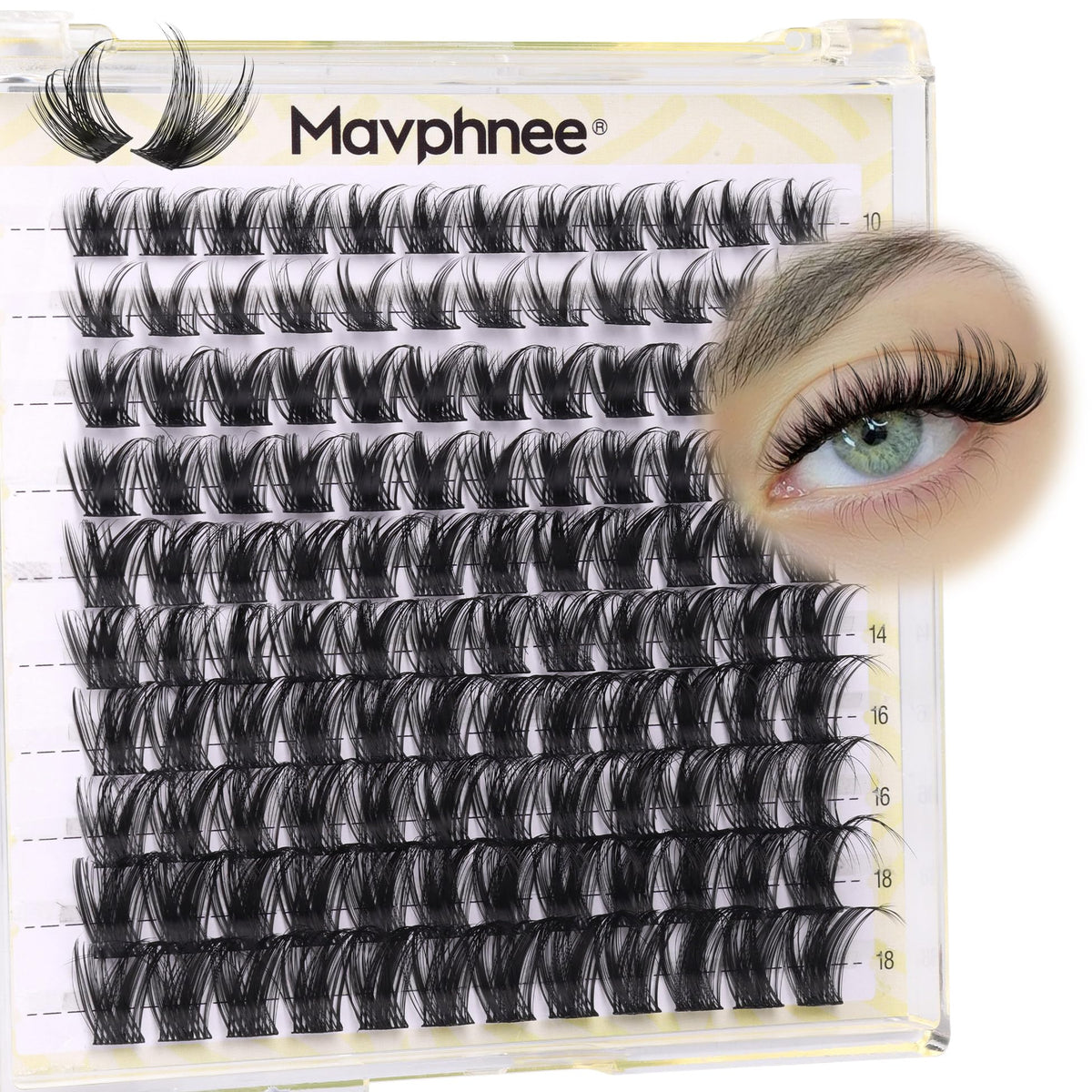 Mavphnee cils – effet plume naturel pour le quotidien.