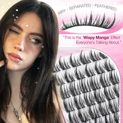 Mavphnee extensions cils boucle CC douce pour un effet vivant