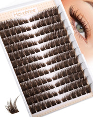 Mavphnee groupes cils marron, regard renard pour un effet naturel