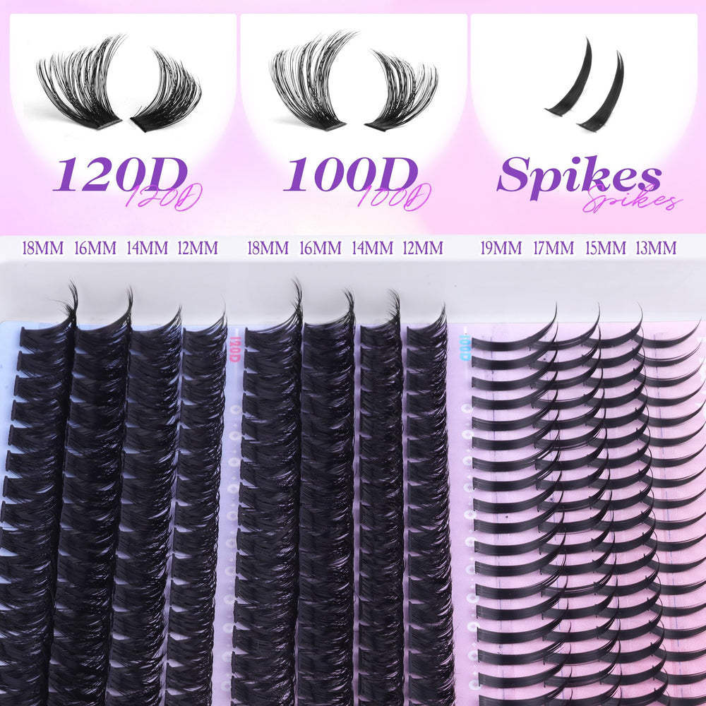 Mavphnee cils 120D : densité impressionnante pour un regard glamour