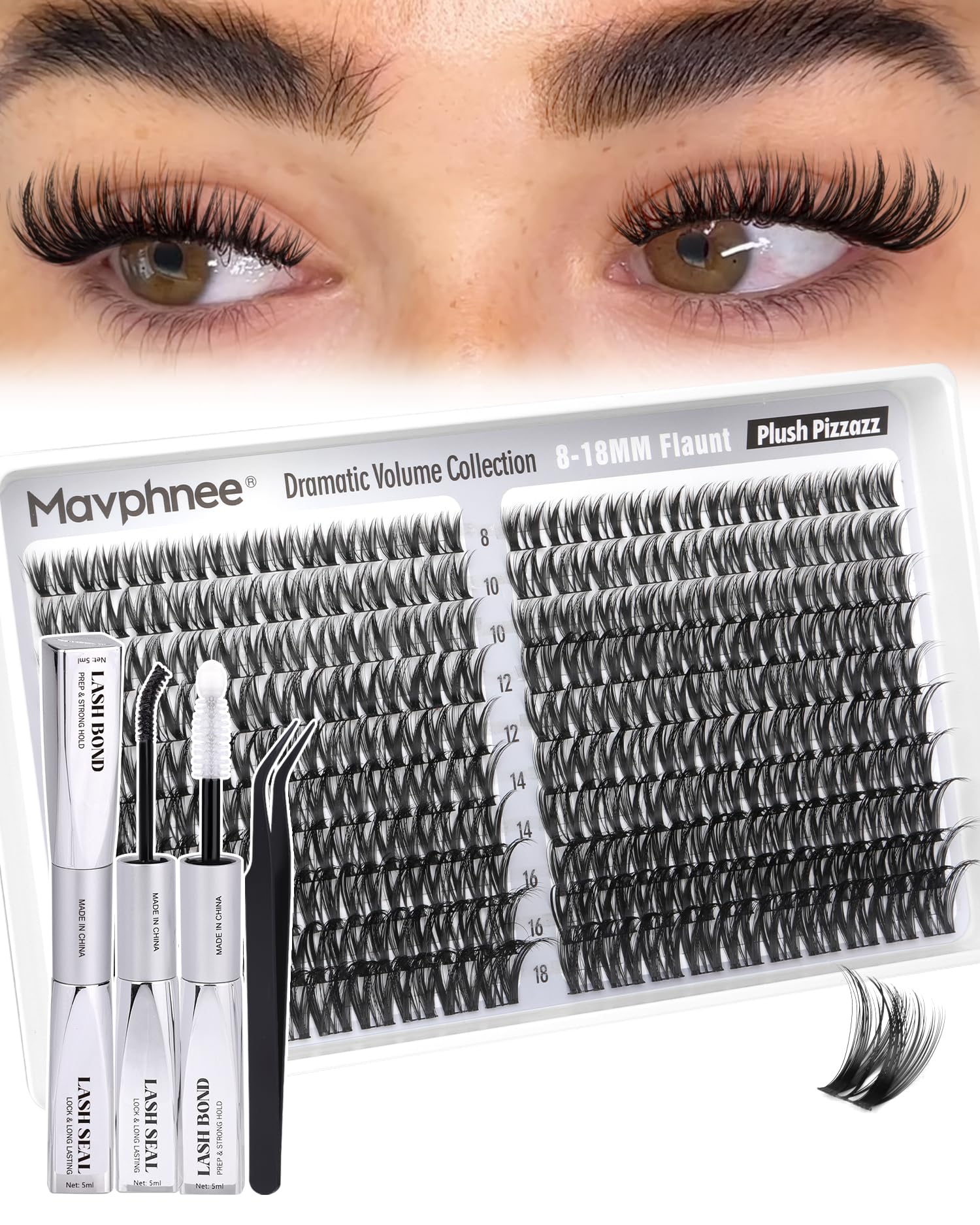 Kit pro extensions cils idéal pour looks jour et nuit