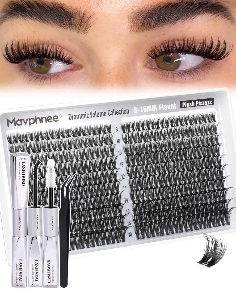 Kit pro extensions cils idéal pour looks jour et nuit
