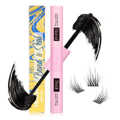 Mavphnee Lash Bond avec brosse spirale 30° pour un recouvrement précis des cils.