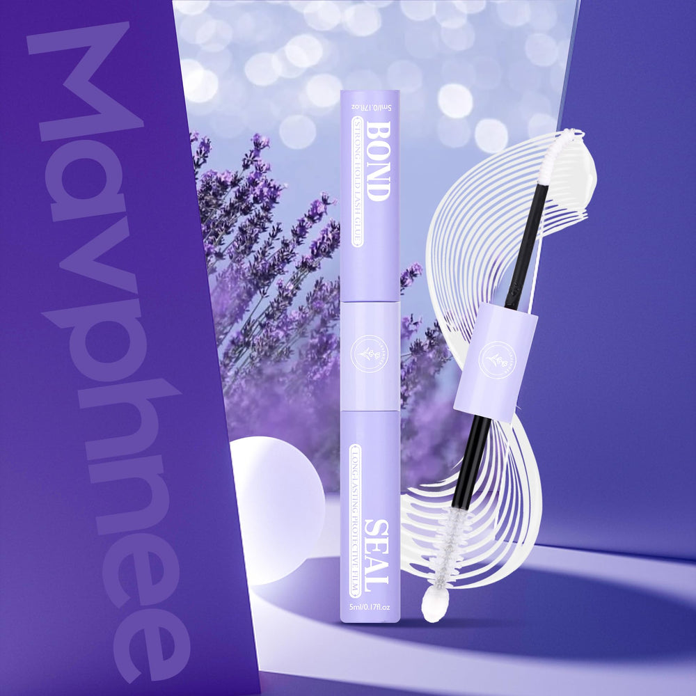 Mavphnee Lash Bond et Seal: finition claire pour un rendu naturel sans residu