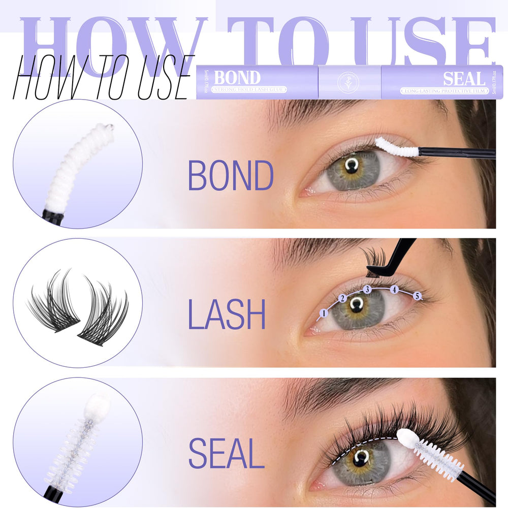Mavphnee Lash Bond et Seal: look naturel et raffine pour extensions discretes