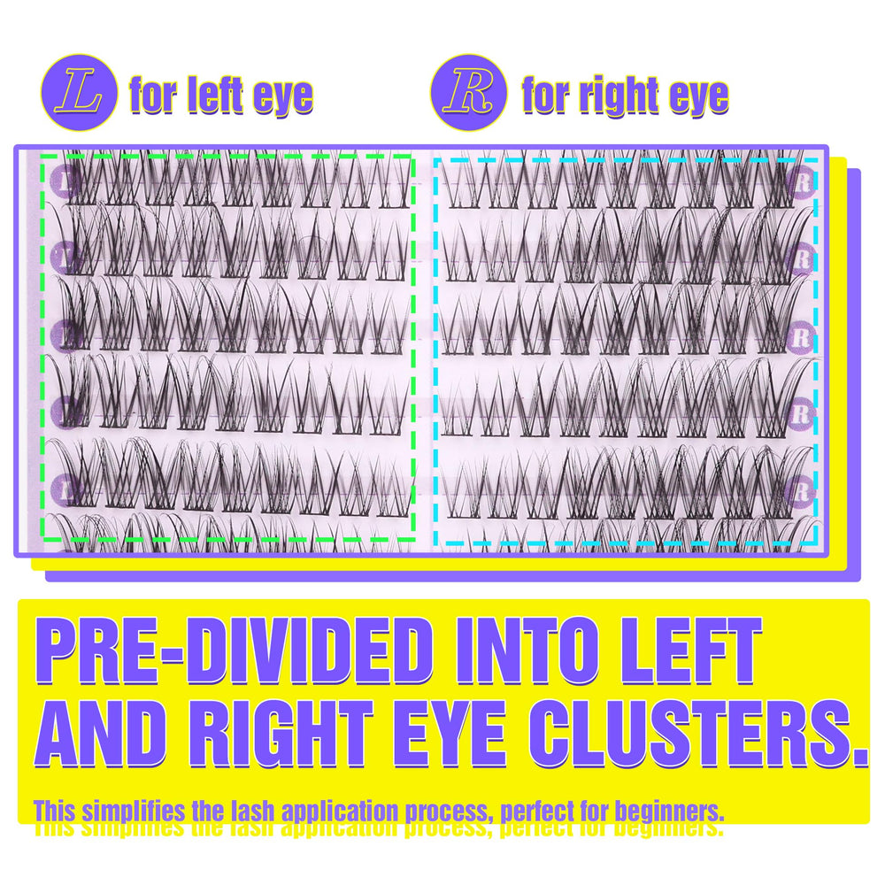 Mavphnee Lash Clusters droit, pose facilite et regard naturel.