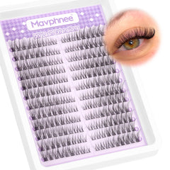 Mavphnee Lash Clusters gauche, pose facilite et regard naturel.