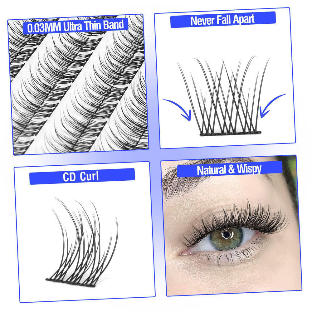 Mavphnee pinces-applicateur cils pour une pose précise et facile.