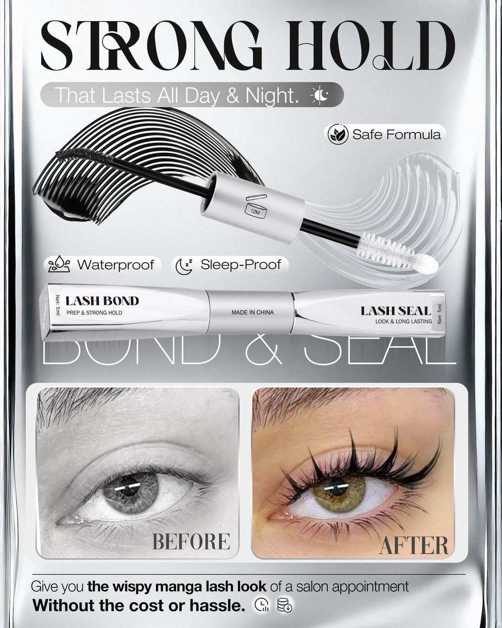 Mavphnee Viva Lash Clusters Creative-Cils: créativité et volume personnalisable.