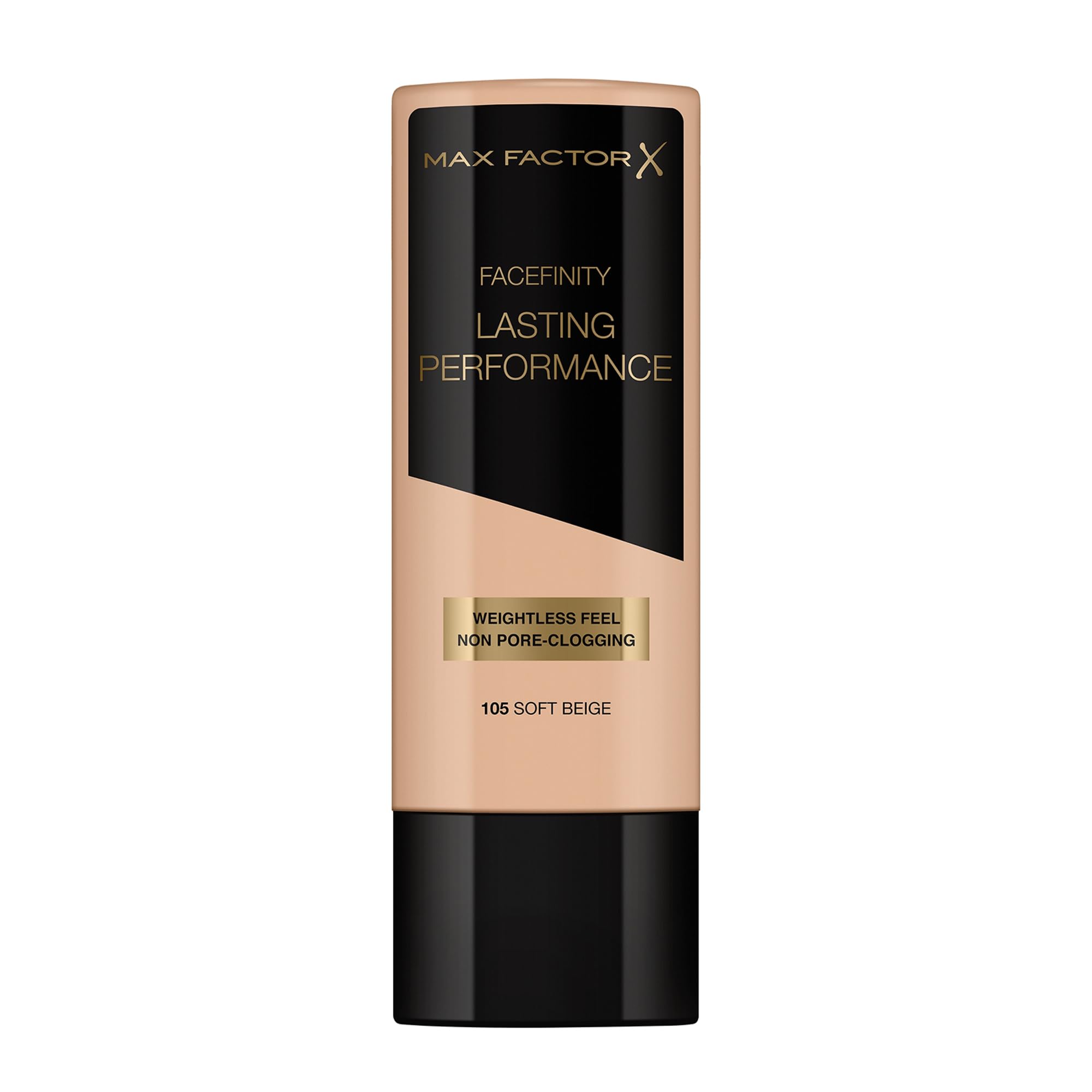 Facefinity de Max Factor, flacon-pompe élégant, application précise et longue tenue du teint.