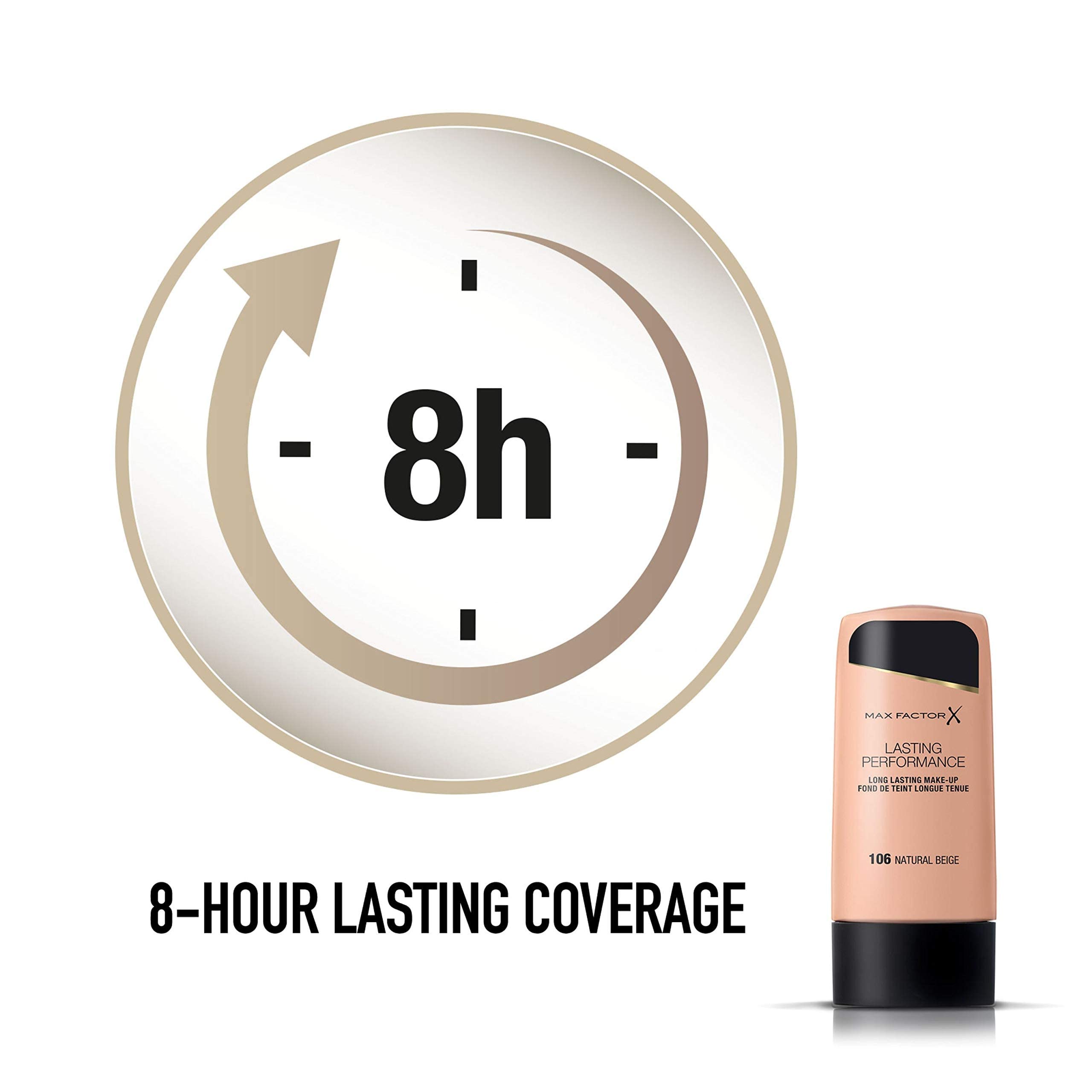 Max Factor fond de teint emballage pratique et élégant pour emporter.