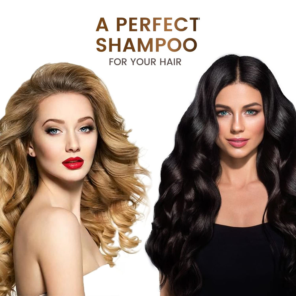 Shampoing végan MGA, brillance et force pour les cheveux.