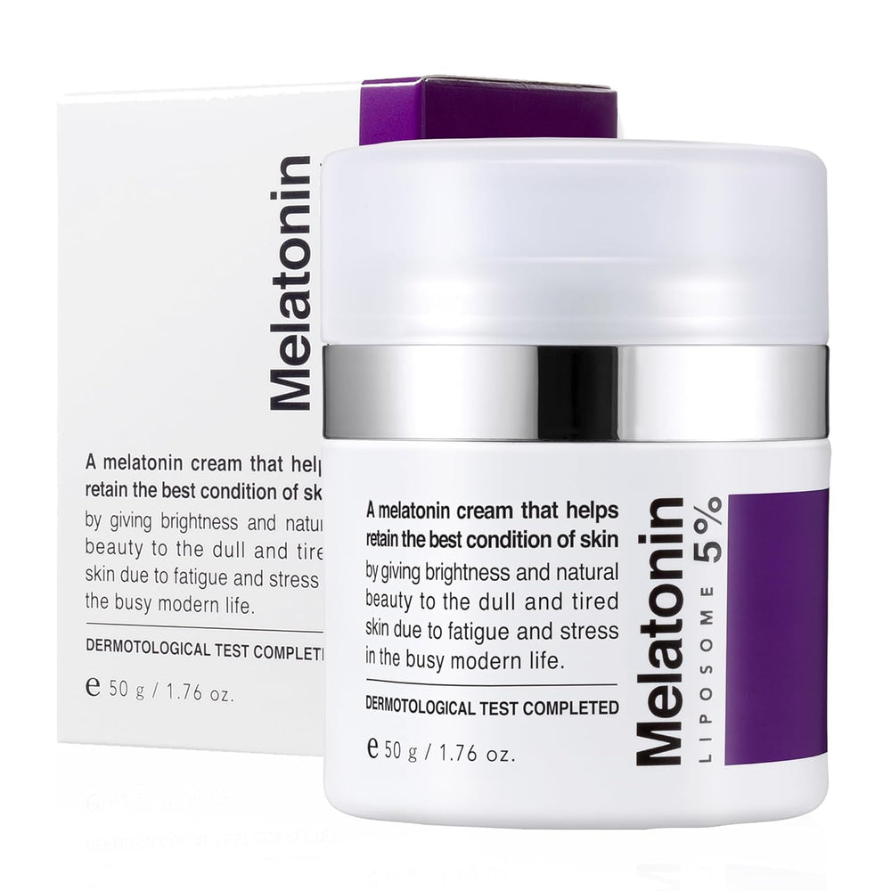 MAXCLINIC Time Return Melatonin Cream — bouteille élégante offrant une hydratation durable.