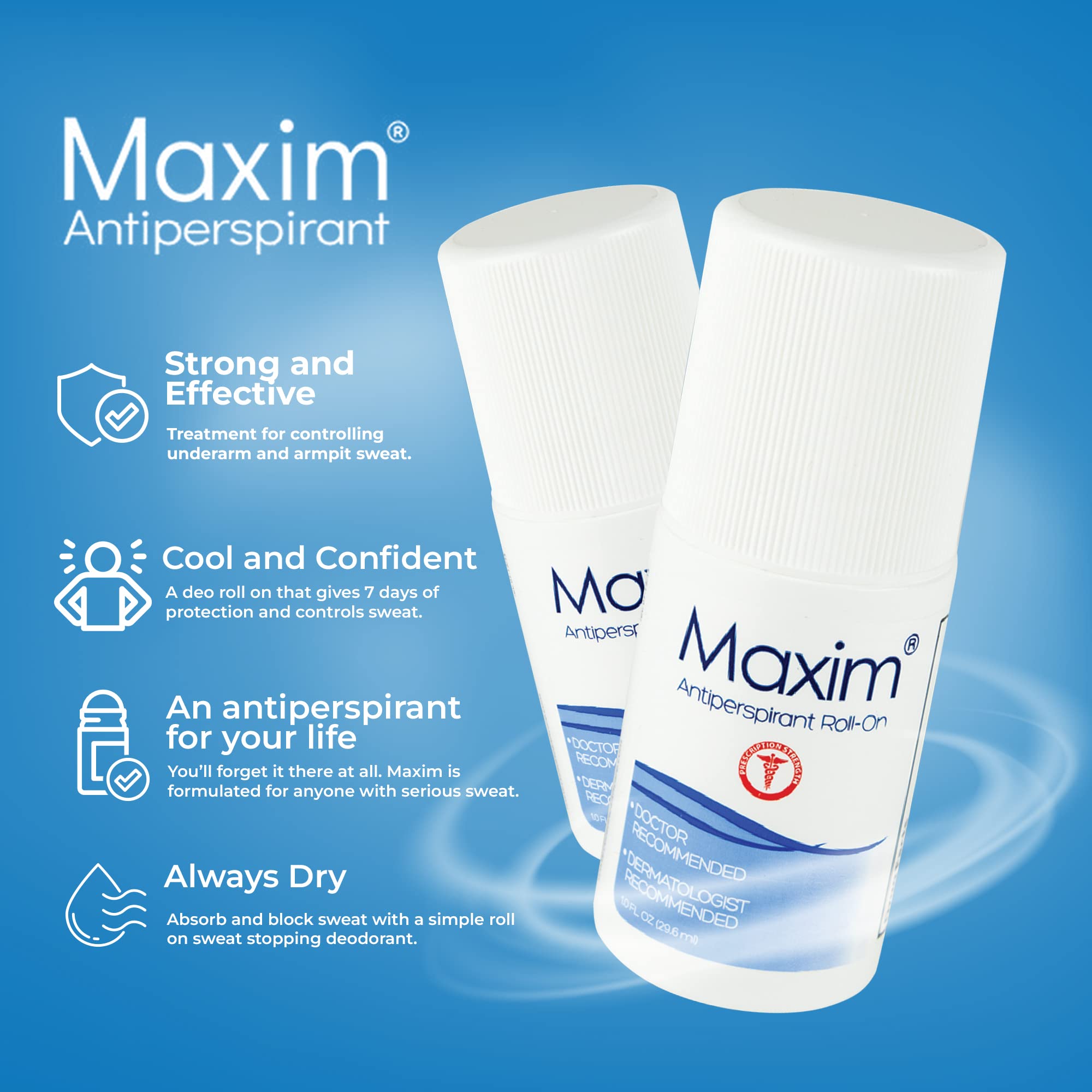 MAXIM chlorure aluminium 15 pourcent, formulation puissante et efficace.