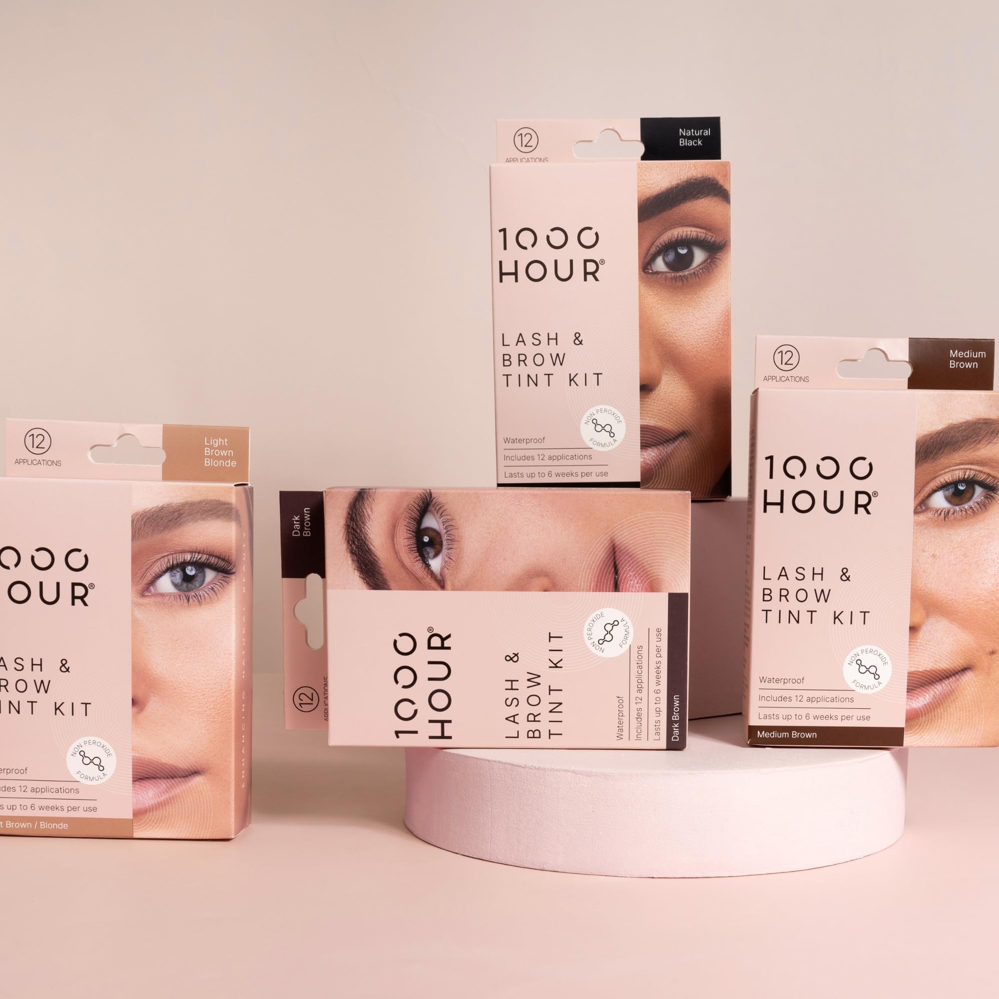 MaxRelief Kit Beauté Sourcils Complet, 12 applications pratiques pour chaque routine.