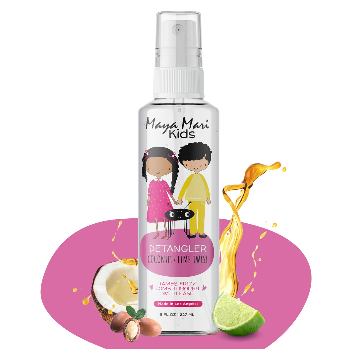 Maya Mari Démêlant Enfants – Bouteille spray, démêlage rapide et doux