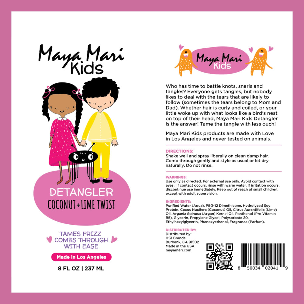 Maya Mari Démêlant Enfants – Format pratique 235 ml pour maison et voyages